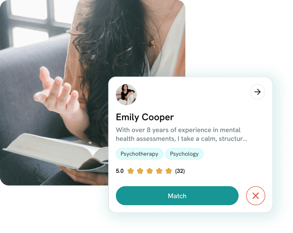 Created by a psychotherapist.